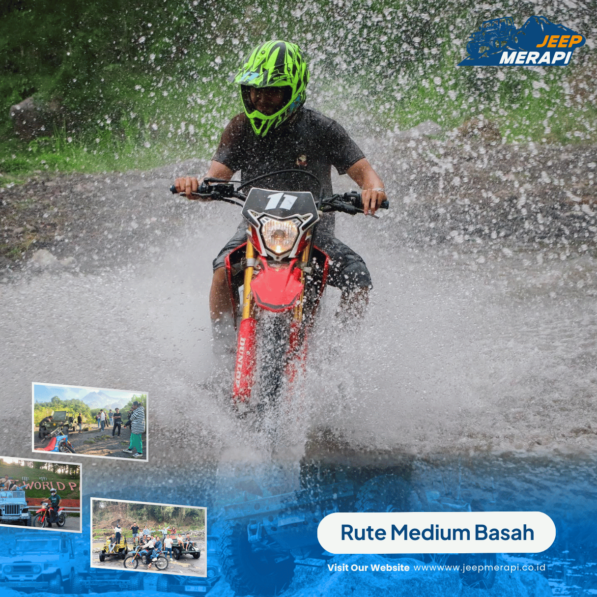 Rute Medium Basah