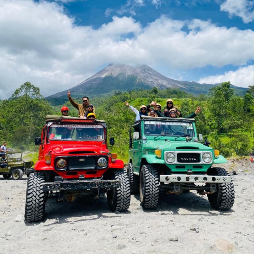 Sewa Jeep Hardtop Lava Tour Merapi